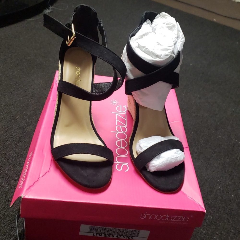 Wedges Genova black